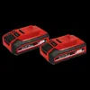 EINHELL Akku Power-X-Change TWIN-PACK 18Volt 4,0Ah, (2 Produktbild-Vorschau 14
