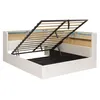 MODFU Schlafsofa Jugendbett140x190 cm mit LED Produktbild-Vorschau 8