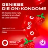 ON) Strawberry 100 Kondome mit Erdbeeraroma, Maxipack Produktbild-Vorschau 2