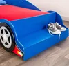 Letto a forma di auto da corsa con una panca, struttura Anteprima dell’immagine prodotto 4