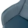Kondela Kancelárske kreslo Klian - modrá (Velvet) / chróm Náhľad obrázku produktu 9