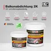 Isolbau Balkonabdichtung 2K 20 kg Dichtschlämme Abdichtung Balkon Terrasse Produktbild-Vorschau