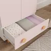 Kinderkleiderschrank 'Vaarentaa' mit Schublade 126 x 60 x Produktbild-Vorschau 8