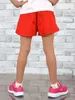 KMISSO Mädchen Shorts mit Blumenmuster Rot 152/158 Produktbild-Vorschau 8