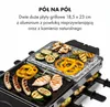 Klarstein Sirloin Grill raclette, 1500 W, 2w1: aluminiowa Podgląd zdjęcia produktu 4
