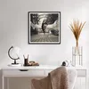 Gerahmtes Poster - Schwarzer Rahmen - Ballerina Tanz Luft - Produktbild-Vorschau 6