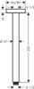 hansgrohe Deckenanschluss CROMA SELECT E DN 15, 300 mm Produktbild-Vorschau 2