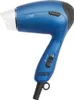 A blue Clatronic travel hair dryer is shown against a white background. Anteprima dell’immagine prodotto