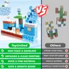 Blocs de construction magnétiques,100 pièces de blocs de Voir les images du produit 4