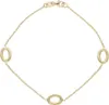 JuwelmaLux Armband 585 Gold JL34-03-0051 19 cm Produktbild-Vorschau 1