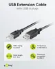 Goobay USB-A-Verlängerung, 5 m, schwarz, 2,5 W, 0,5 A, 480 Produktbild-Vorschau 3