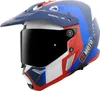 FC-Moto Merkur Pro Air Enduro-Helm, blau/rot/weiß, XS Produktbild-Vorschau 2