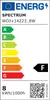 Spectrum LED E27 C37 Kerzenform 8W = 56W 230V 710lm 160° Produktbild-Vorschau 2