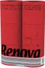 6 Rollen rotes Toilettenpapier von Renova im Folienpack - Produktbild-Vorschau 1