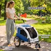 PawHut 2-in-1 Hundeanhänger für Fahrrad Hundebuggy für Produktbild-Vorschau 8