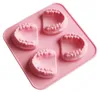 Eiswürfelform in Zahnform, Silikon-Eiswürfelform für Produktbild-Vorschau 1
