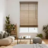 Holzjalousie Ohne Bohren 120 cm x 160 cm 35mm Lamellen Produktbild-Vorschau 4