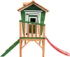 HOME DELUXE Spielhaus auf Stelzen PINO inkl. Rutsche - Grün Produktbild-Vorschau 5