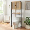 Toilettenschrank 'Tervola' Bambus 172 x 63 x 27 cm in Produktbild-Vorschau 1
