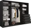 Masseno Schiebetürenschrank PINA 235/205/58 cm Produktbild-Vorschau 3