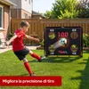 Porta da calcio KM-Fit 150x120 cm con rete, porta da Anteprima dell’immagine prodotto 5