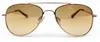 Pilotenbrille Gold Gold Produktbild-Vorschau 2