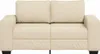 vidaXL 2-Sitzer-Sofa Creme 160x77x82 cm Stoff Produktbild-Vorschau 4