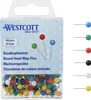 WESTCOTT Markierungsnadeln Größe 5 farbig sortiert 100 Produktbild-Vorschau 2