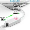 Weiß USB C 3.1 auf Ethernet Adapter USB C-Stecker zu RJ45 Produktbild-Vorschau 8
