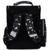 Schulranzen Set 3 teilig Tornister Mädchen Schwarz Einhorn Produktbild-Vorschau 4