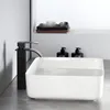Cecipa MAX Wasserfall-Design Waschtischarmatur Bad, Schwarz Produktbild-Vorschau 4