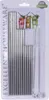 Excellent Houseware Strohhalme Trinkhalme aus STAHL Produktbild-Vorschau 7