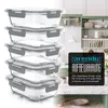 Arendo Frischhaltedosen, Lunchbox, Vorratsdosen 5er Set, Produktbild-Vorschau 6