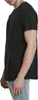 Mivaro Herren T-Shirt extra lang - Longshirt aus Baumwolle Produktbild-Vorschau 2