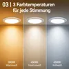 Akku Deckenleuchte Bewegungsmelder Lampe Innen USB Mit Produktbild-Vorschau 4