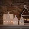 Portacandele in Porcellana Casa di Pan di Zenzero Cuore Anteprima dell’immagine prodotto 2