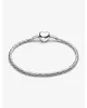 Pandora Schlangen-Gliederarmband Facette Herzverschluss Produktbild-Vorschau 3