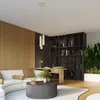 Moderne beige runde Pendelleuchte Ø20cm drei Wellrohre für Produktbild-Vorschau 11
