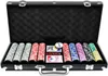 YARDIN Poker Case 500 žetonů Texas Hold'em Pokerové žetony Náhled obrázku produktu 1