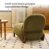 Fluwelen fauteuil voor de woonkamer, comfortabel, dik Productafbeelding-voorbeeld 6