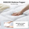 Matratzentopper 180 x 200 cm - Hypoallergen - 1000 g/m² Produktbild-Vorschau 2