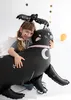 Folienballon schwarze Katze 81x80cm Schwarz Produktbild-Vorschau 2