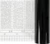 Klebefolie Möbel 45x25 cm - Schwarz Glänzend - Möbelfolie Produktbild-Vorschau 4