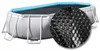 W'eau Premium Solarplane Oval 600 x 320 cm Schwarz 400my Produktbild-Vorschau 1