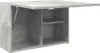 vidaXL Szafka łazienkowa betonowa szara 60x25x40 cm Podgląd zdjęcia produktu 5