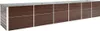 vidaXL Garten-Hochbeet Verzinkter Stahl 480x80x77 cm Braun Produktbild-Vorschau 6