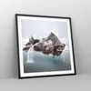 Gerahmtes Poster - Schwarzer Rahmen - Umwelt Natur - 60x60 Produktbild-Vorschau 8