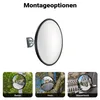 Lustro bezpieczeństwa Wiltec 60 cm, wypukłe, czarne, Podgląd zdjęcia produktu 7