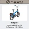 Agon Parklane Klapprad für Damen und Herren 150 - 185 cm 6 Produktbild-Vorschau 6