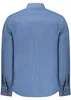 Elegantes Herren Langarmhemd Blau mit Taschen & Produktbild-Vorschau 2